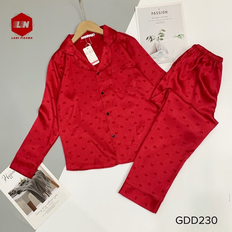 ❤️ Bộ Pijama Lụa Gấm Tay Dài Quần Dài Siêu Đẹp, Bộ Mặc Nhà Nữ Lụa Cao Cấp Mềm Mịn Sang Chảnh