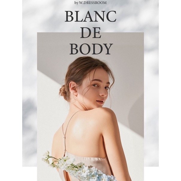 Nước hoa xịt thơm toàn thân W.DRESSROOM Blanc De Body Scent Layering Body Mist 100ml