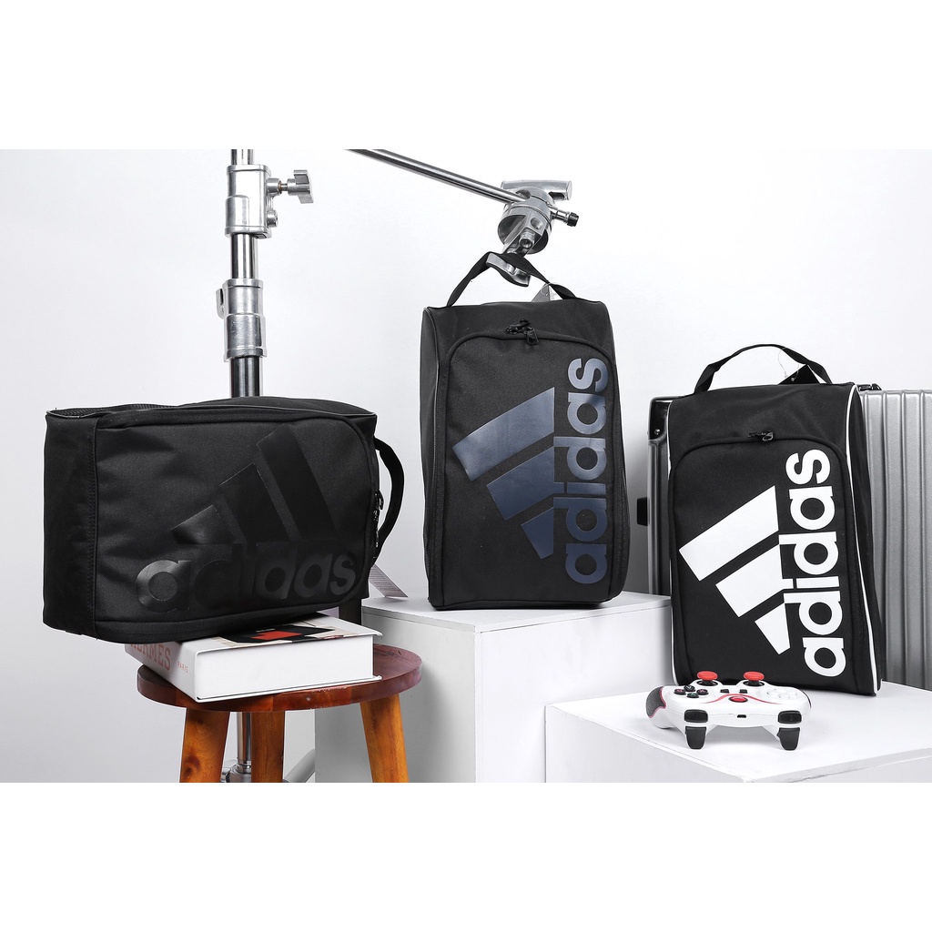 Túi đựng giày đá bóng Adidas vải polyester chống nước cực tốt hàng xuất xịn bảo hành trọn đời
