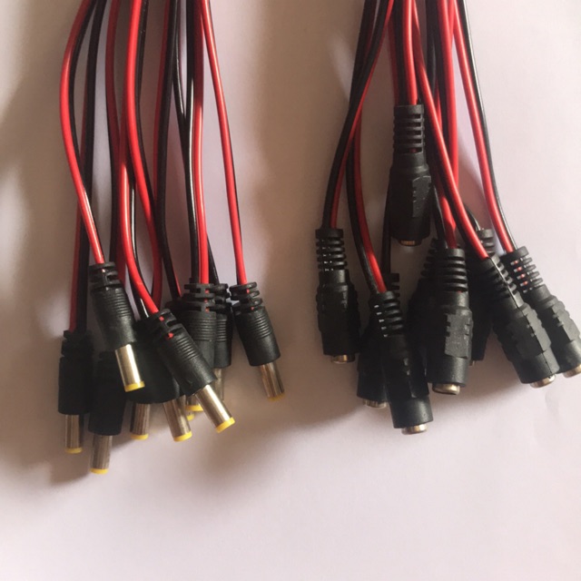 Dây nguồn dc đầu dây nối âm dương