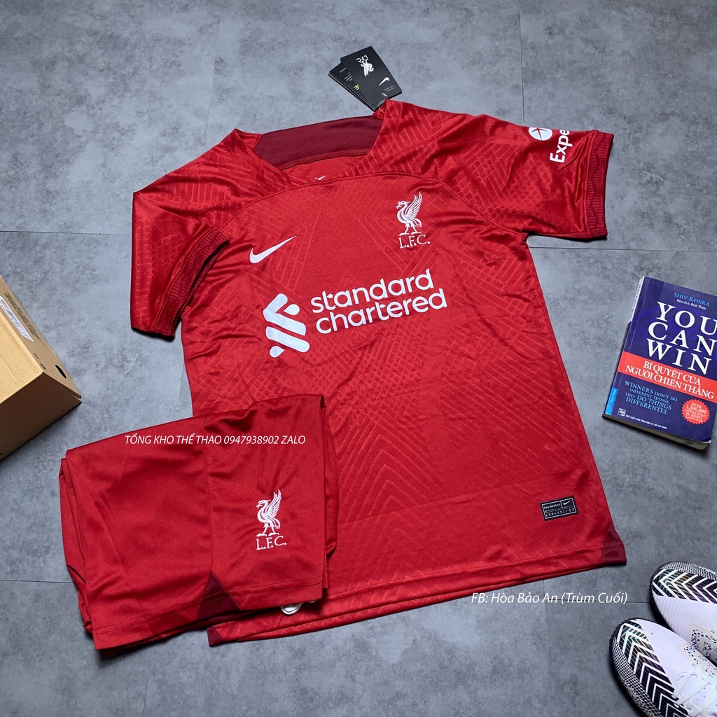 [Giá sốc] Bộ quần áo bóng đá CLB Liverpool cao cấp bản thái mùa 2022-2023
