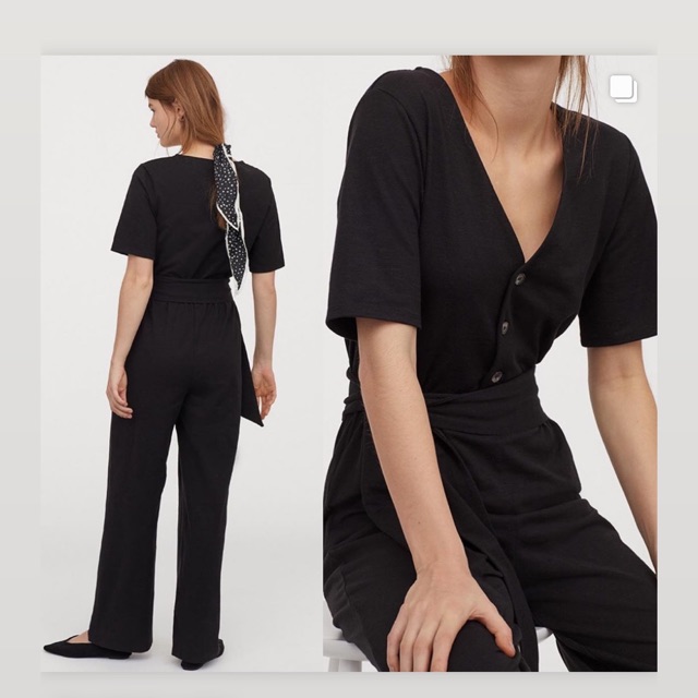 JUMPSUIT ỐNG RỘNG HM