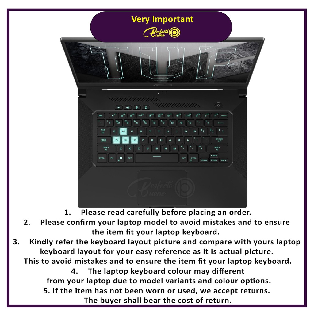 Ốp Bảo Vệ Bàn Phím Máy Tính Bằng Silicon Cho ASUS TUF Dash F15 FX516P FX516PM FX516PR FX 516 2021 ROG Zephyrus