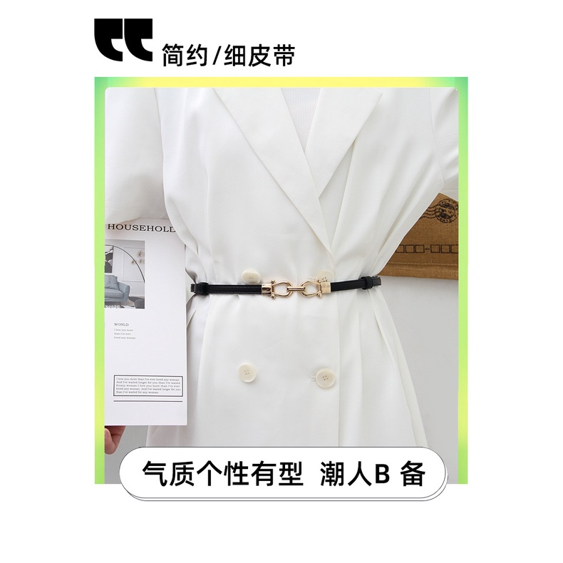 Thắt Lưng Thời Trang Hàn Quốc Dễ Phối Đồ Có Thể Điều Chỉnh Cho Nữ