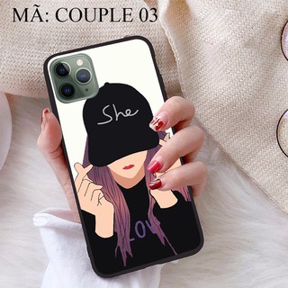 Ốp lưng iPhone 11 Pro Max viền dẻo TPU BST Ốp cặp