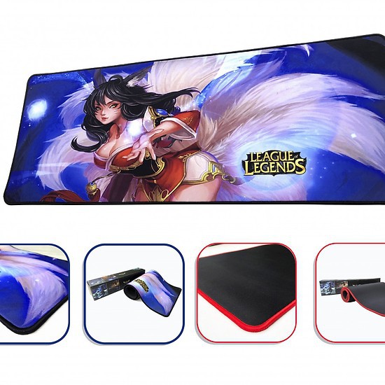 LỐT CHUỘT Pad League of Legends ( Đại có Hình )- Full Box 300x780x5mm