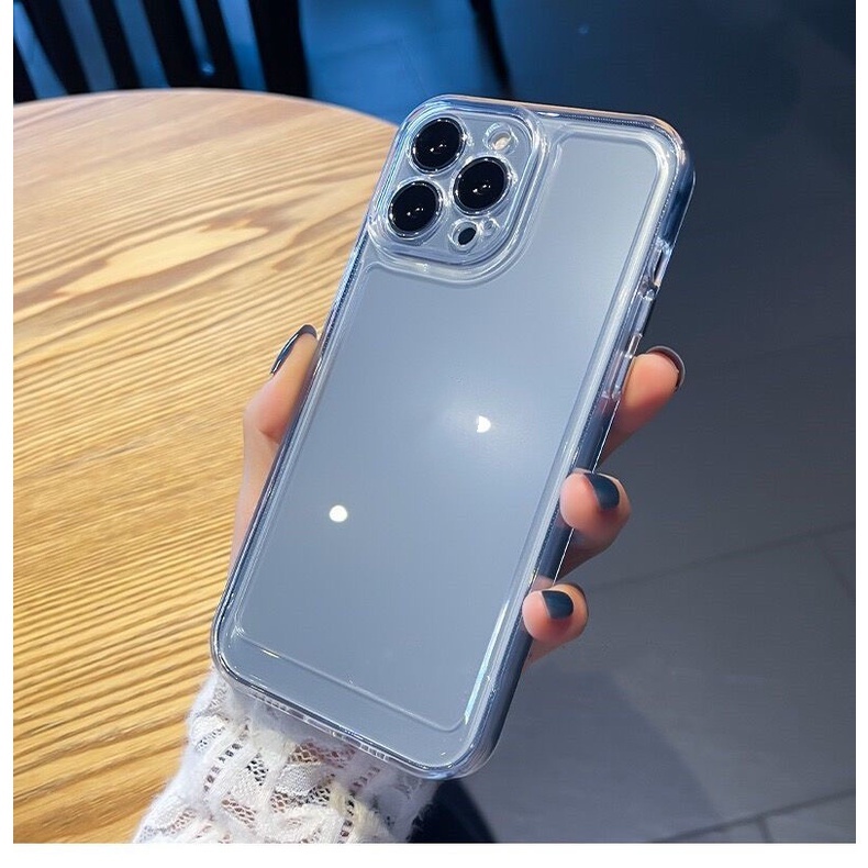 【Upgrade】Transparent Space Phone Case compatible for IPhone 13 12 11 Pro Xs MAX XR X I7+ 8+ Plus SE2 Drop Protection Back Cover