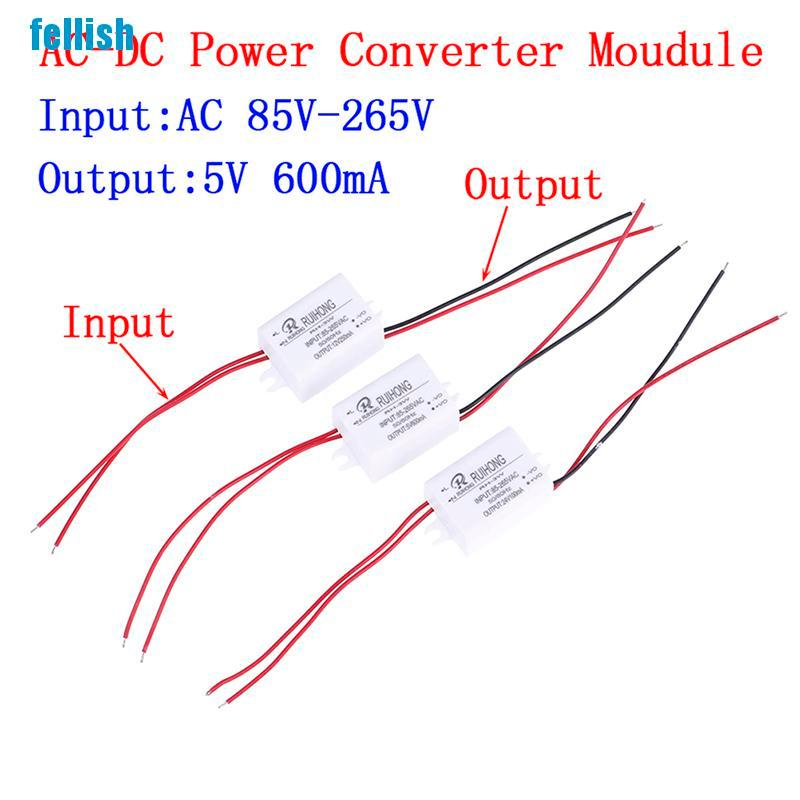 Mô Đun Chuyển Đổi Nguồn Ac-Dc Ac 0.3a 3w 220v Sang Dc 5v 12v 24v Mini Jue