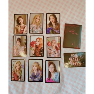 TWICE More&More Pre-order photocards-Lẻ