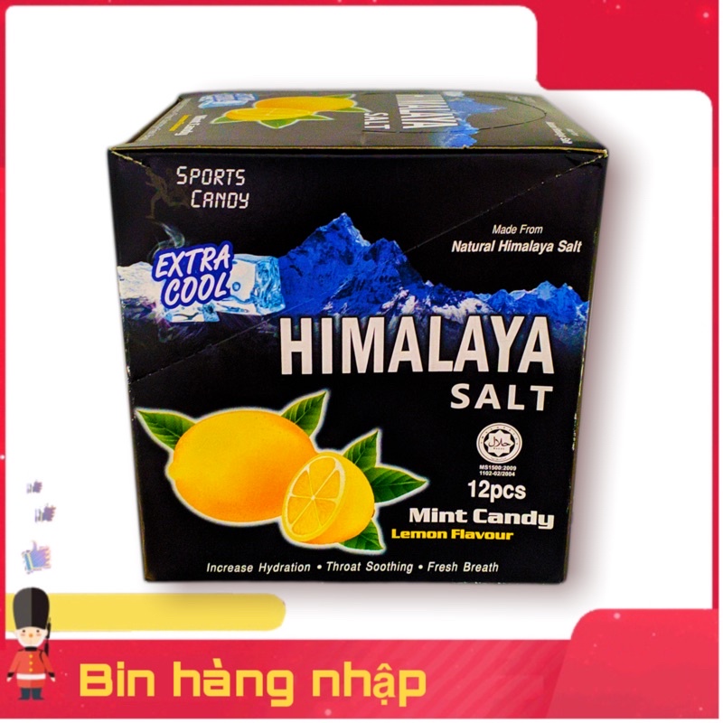 KẸO CHANH MUỐI HIMALAYA( HỘP 12 GÓI)