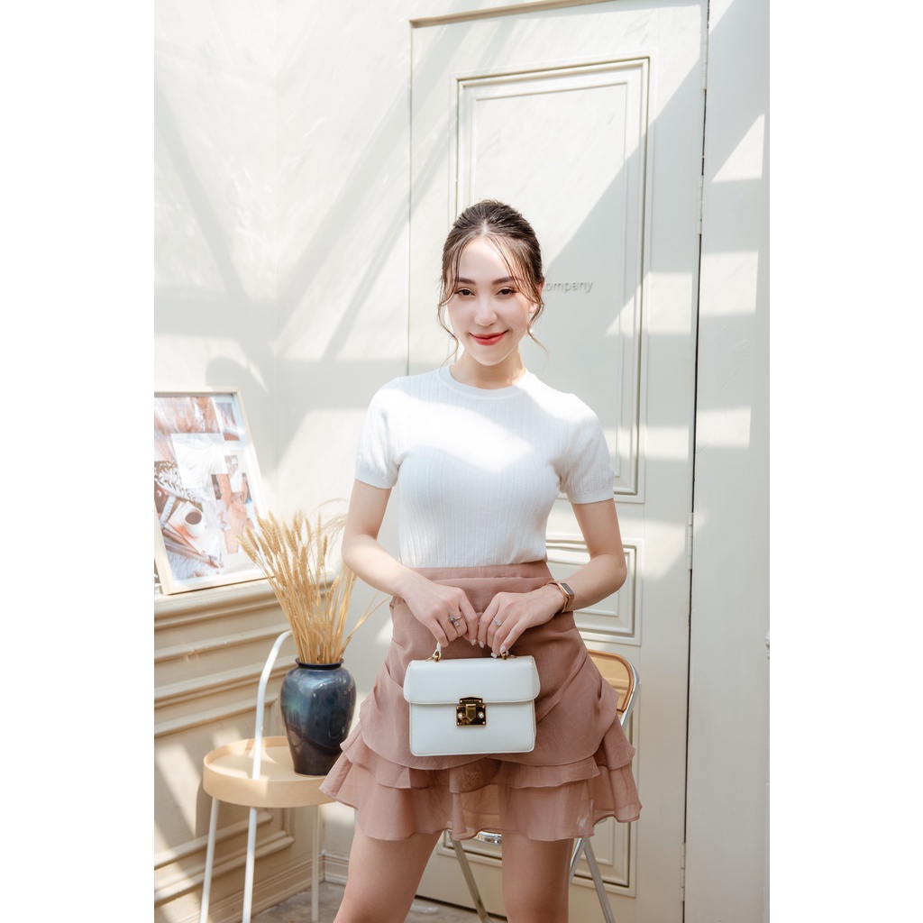 KOKA Design Chân váy lót quần nhún tầng CC0080