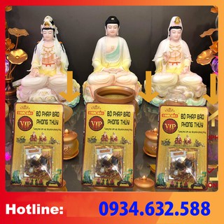 CỐT BÁT HƯƠNG THẤT BẢO VIP giúp tụ khí bát hương bàn thờ Thần linh, Gia tiên, thờ Phật, Thần tài [ combo hàng thật ]