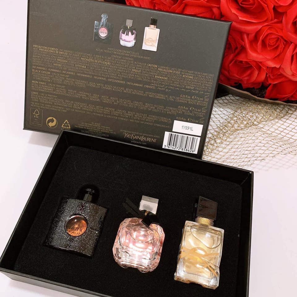 YSL (Hàng Mới Về) Set Hộp Nước Hoa 7.5ml Phiên Bản Q | BigBuy360 - bigbuy360.vn