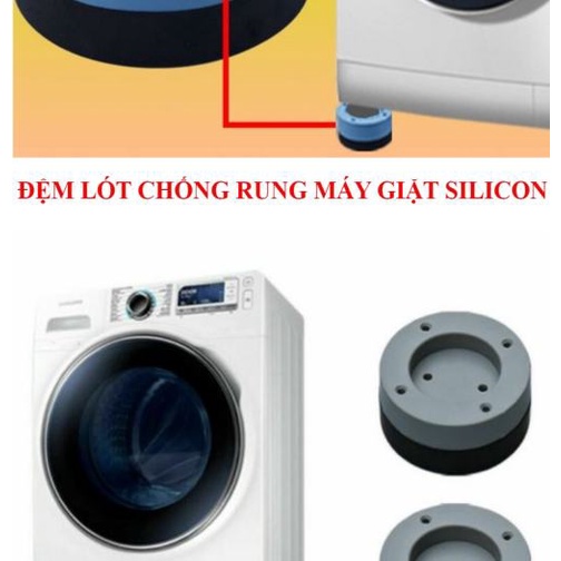 SÉT 4 ĐẾ TỦ LẠNH, MÁY GIẶT CHỐNG RUNG SILICOL