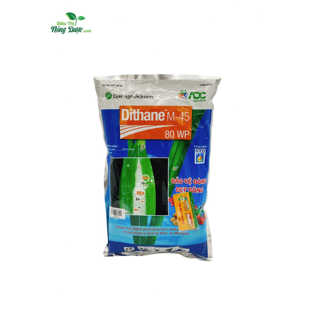 Thuốc trừ bệnh Dithane M45 80WP 1kg Vàng