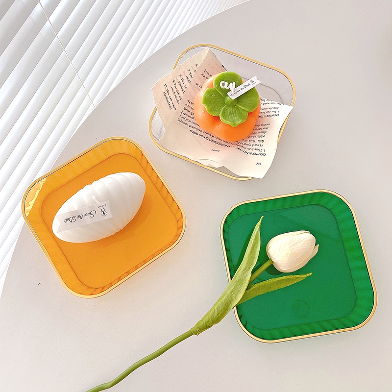 Khay Đựng Thức Ăn Tráng Miệng Để Bàn Trang Trí Phong Cách Bắc Âu