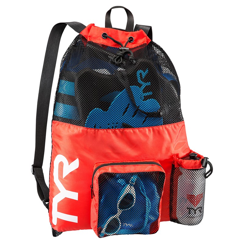 Túi lưới đựng đồ bơi TYR Big Mesh Mummy Backpack 40L