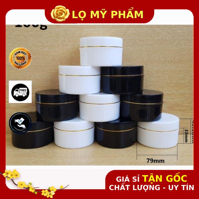 Hủ Đựng Kem ❤ GIÁ TỐT NHẤT ❤ Hủ đựng kem body 100g,150g,200g,300g , hủ chiết mỹ phẩm , phụ kiện du lịch