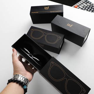 Kính INF Gọng Tròn Đậm 