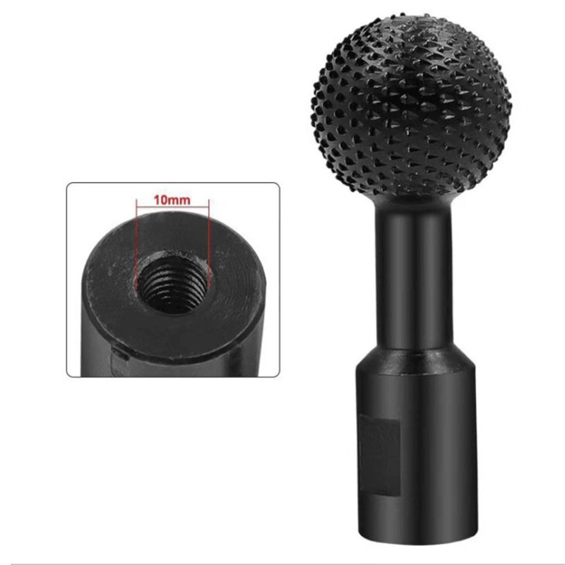 Đầu Mài Bằng Thép Kích Thước 10 / 14mm Chuyên Dụng Cho Đầu Bóng Điện