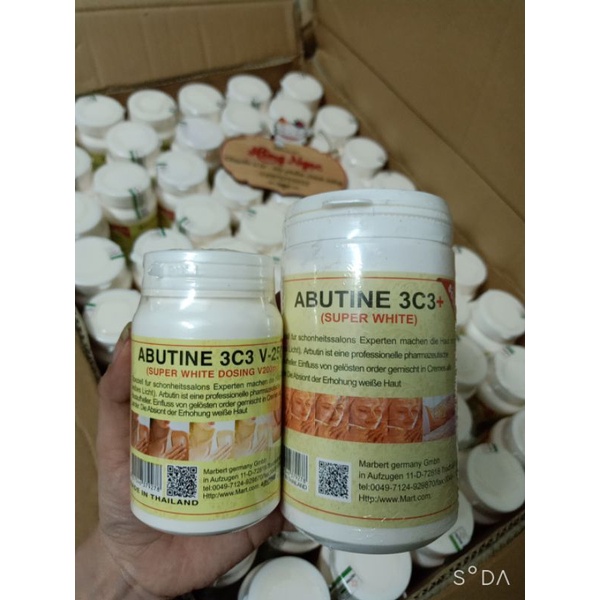 Kích trắng 3c3 abutin 250gr