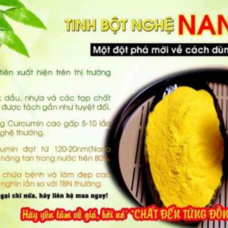 Tinh bột nghệ nano 1kí