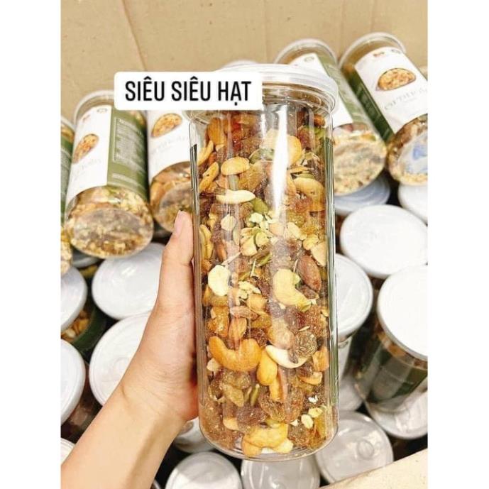 (sỉ=lẻ) NGŨ CỐC DINH DƯỠNG MIX HẠT GRANOLA - HŨ 500G