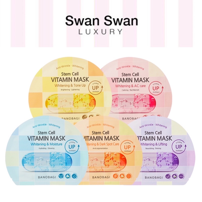 Mặt Nạ Banobagi Stem Cell Vitamin Mask 30g