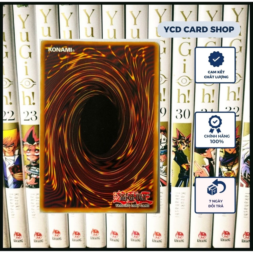 Thẻ bài yugioh chính hãng set 3 lá Spell hỗ trợ Blue-Eyes – Secret Rare