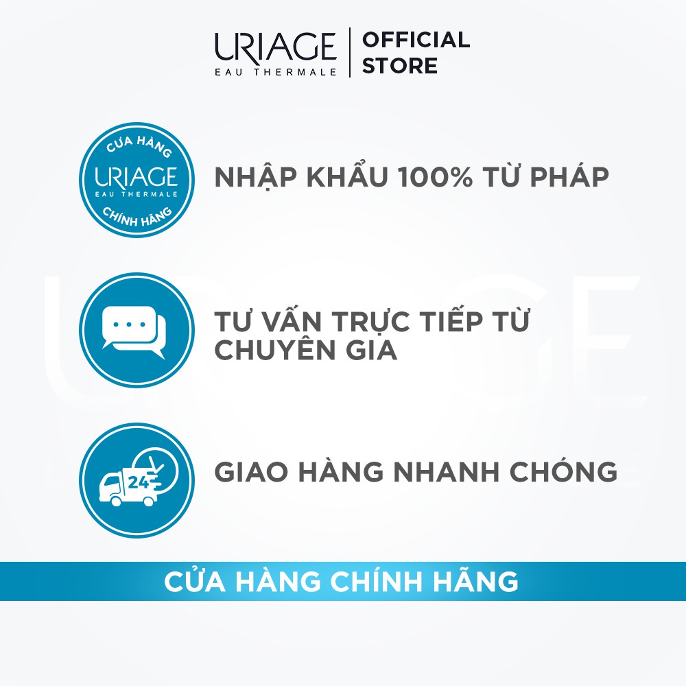 Mặt nạ, tẩy tế bào chết dành cho da dầu, da mụn, hỗ trợ dưỡng da, ngăn ngừa mụn URIAGE HYSÉAC MASQUE GOMMANT 100ML