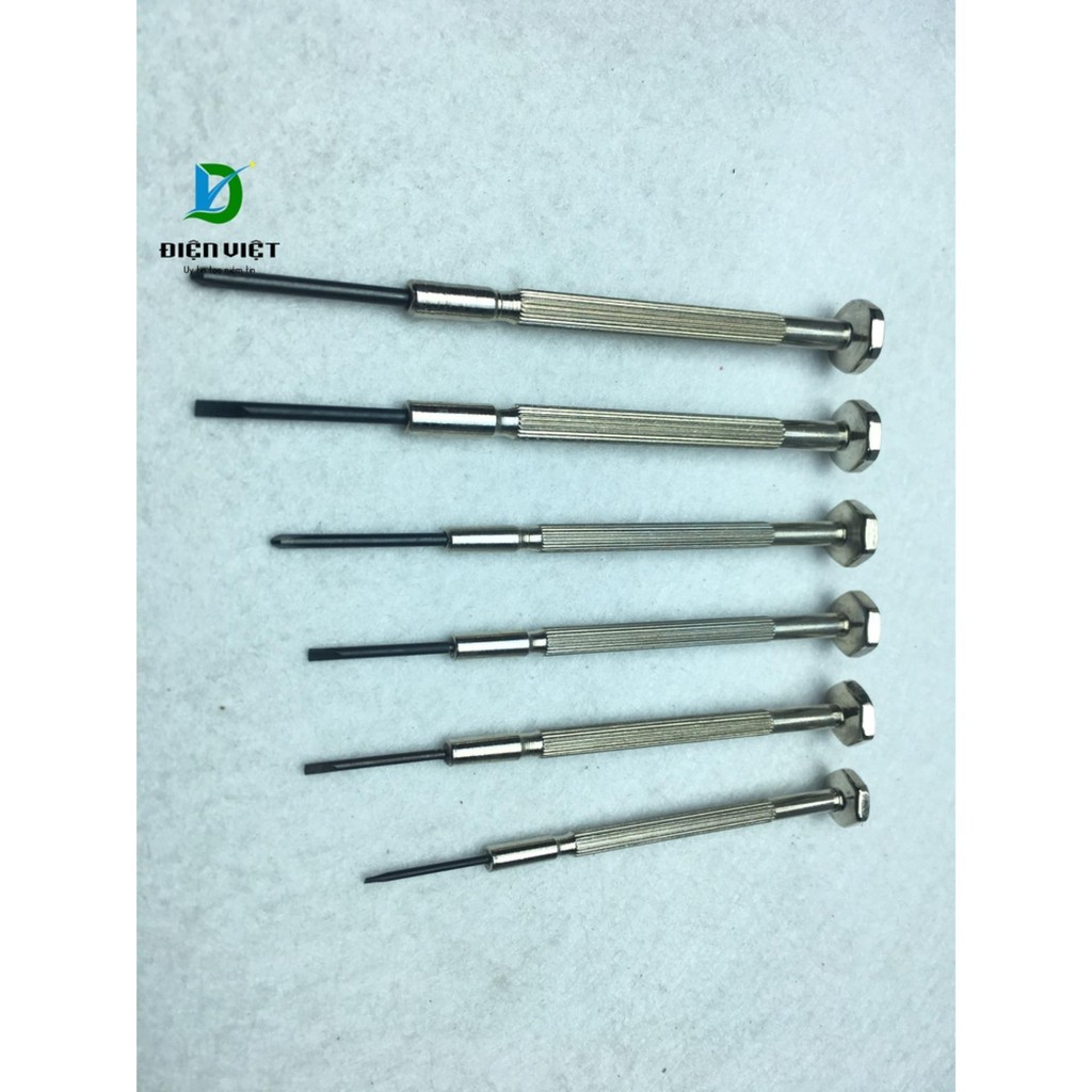 Bộ tua vít sửa đồng hồ + điện thoại 6 món - Điện Việt