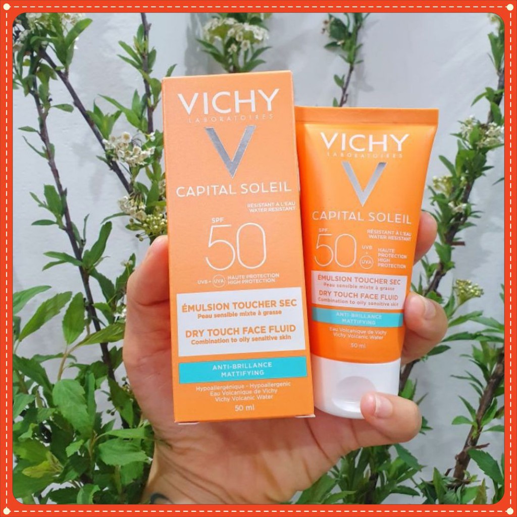 Kem Chống Nắng Vichy SPF 50 Ideal Soleil 50ml