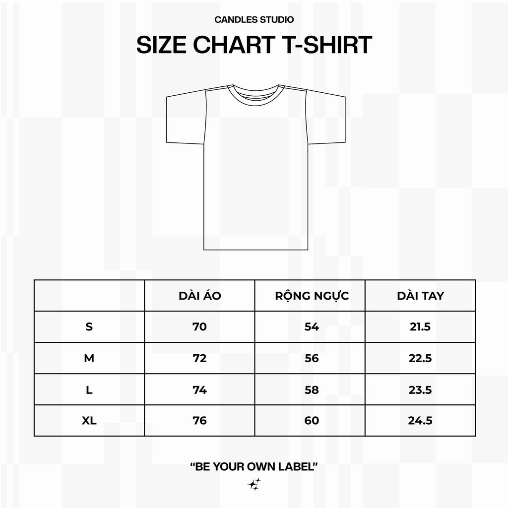 Áo phông unisex BARISS Candles Studio