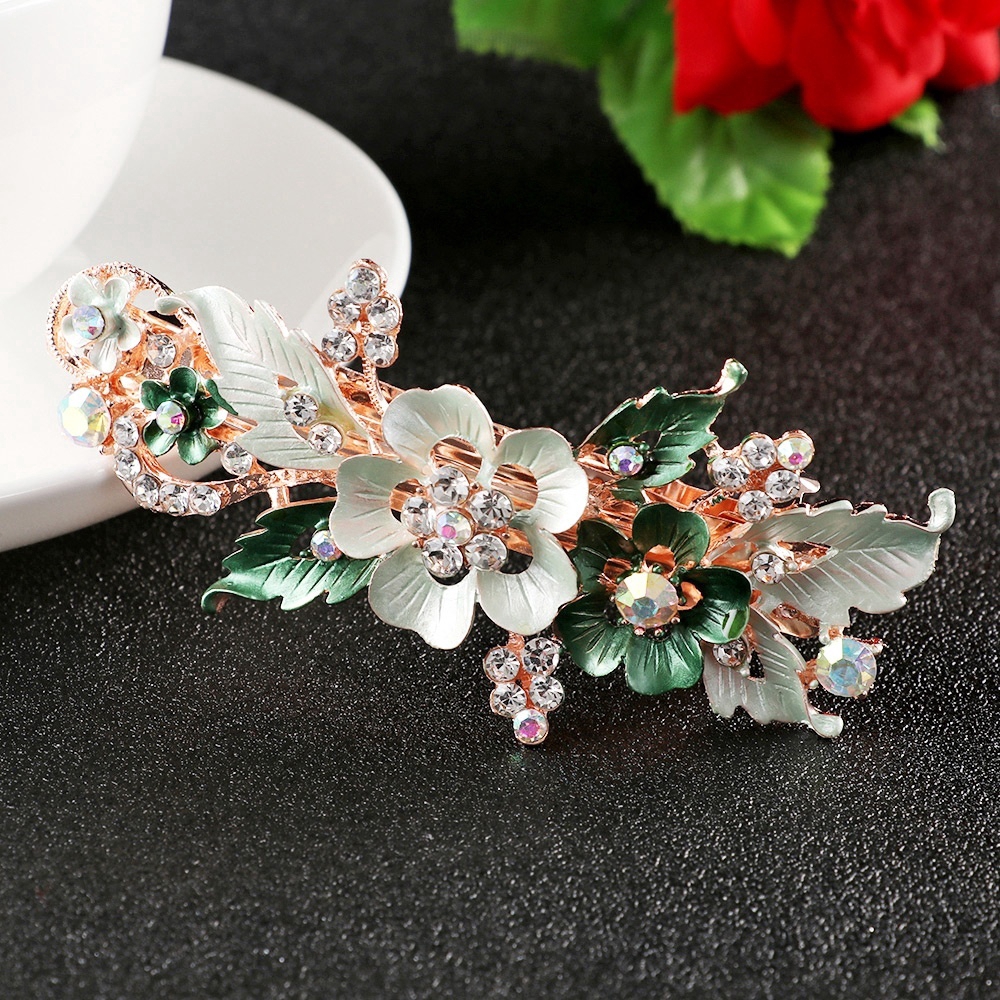 Kẹp Tóc Nữ Đính Ngọc Thời Trang