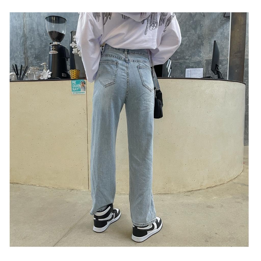 Quần Jean nữ 2 nút đai R chất mềm Fashioncat 30235 2 size 1969storehue