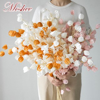 Bó Hoa Anh Túc Nhân Tạo Bằng Lụa Trang Trí Tiệc Cưới/Sân Vườn Mang Ý Nghĩa Thịnh Vượng