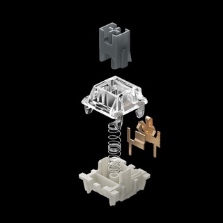 Pack 70 Switch Gateron Silver Pro Stem Dài