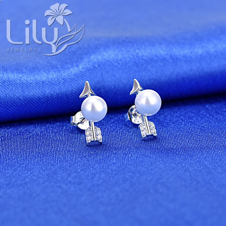 Bông tai mũi tên ngọc-BT508