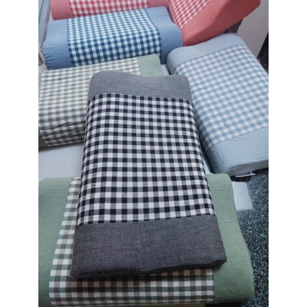 Gối cao su non người lớn TẶNG KÈM VỎ GỐI - 30cm x 50cm x9cm