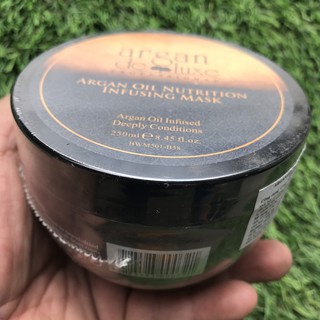 Mặt nạ ủ tóc phục hồi làm mềm mượt tóc Argandeluxe Canada 250ml