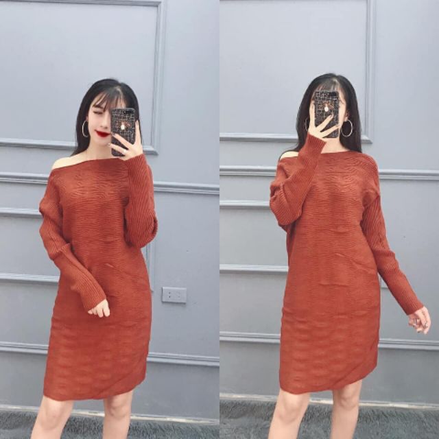 Váy len lông siêu nhẹ mịn