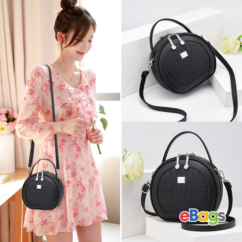 [NEW] Túi Đeo Chéo Dáng Tròn Sang Chảnh TEB435