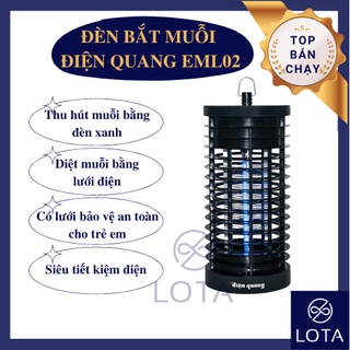 Đèn bắt muỗi lưới điện Điện Quang ĐQ EML02 máy diệt ruồi muỗi côn trùng mosquito killer insect LOTA