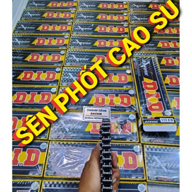 SÊN PHỐT TFX BAO BÌ MỚI 428 VIX CHÍNH HÃNG D.I.D THAILAN 👉CÓ KHÓA SÊN👈