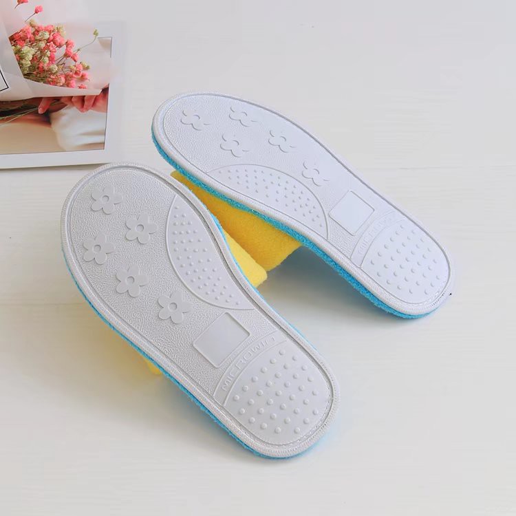 Ryan Apeach Cartoon Plush Stuffed Slipper Winter Warm Slides dolls Indoor shoes