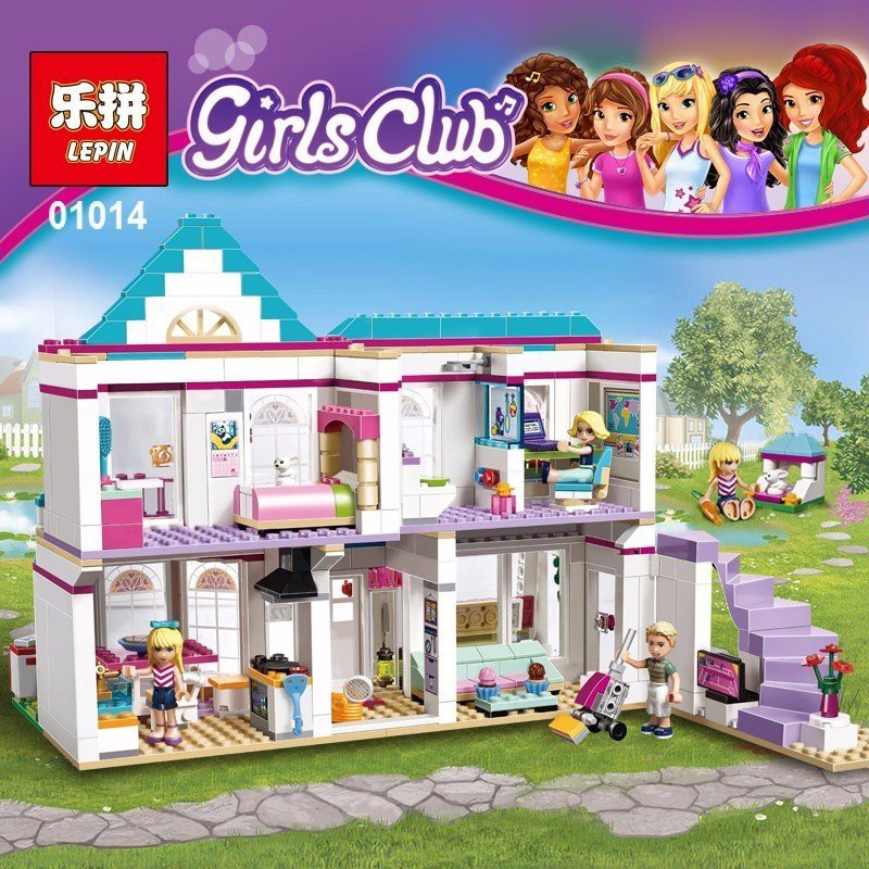 Lắp Ráp Xếp Hình Frends Ngôi Nhà Tình Bạn Của Stephanie 649 Khối LEPIN01014 BELA10612