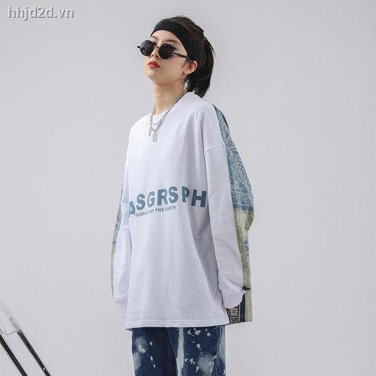 Áo sweater dáng rộng phong cách thu đông thời trang cá tính cho nam và nữ