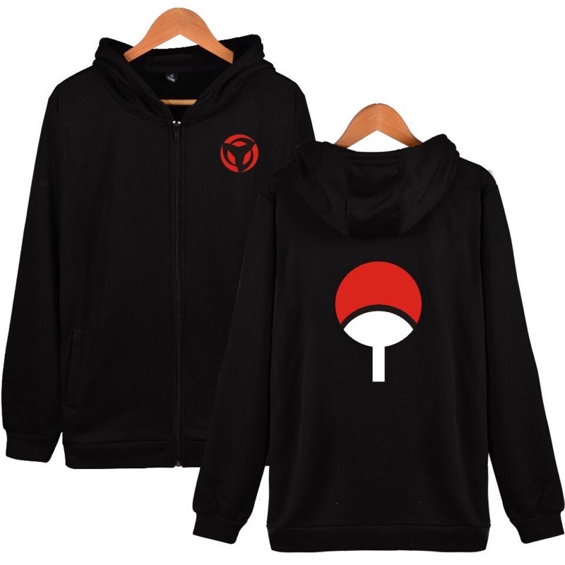 Áo khoác hoodie in hình  AKATSUKI UCHIHA, SASUKE , NARUTO ANIME nam nữ đủ size giá rẻ