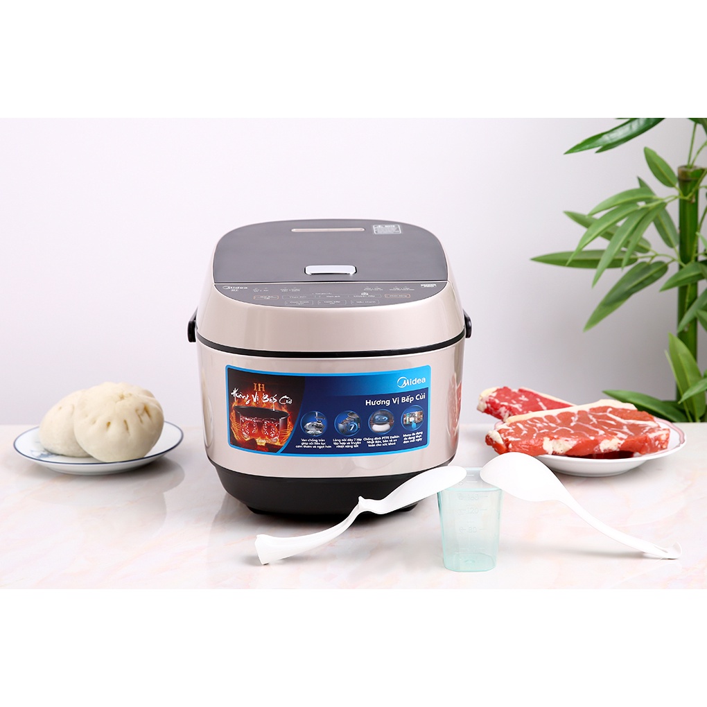 Nồi cơm cao tần Midea MB-HS5008 1.8 lít