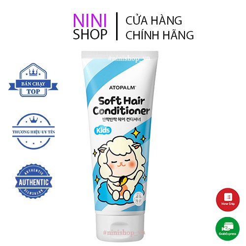 Dầu dưỡng/Xả tóc cho bé ATOPALM Soft Hair Conditioner 200ml